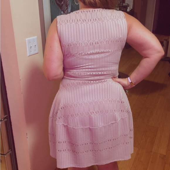 BCBGMaxAzria Blush Pink Mini Dress - Picture 5 of 10
